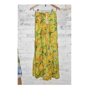 NWT! Hope for Flowers by Tracy Reese Hippie Wide Leg Pants Size XS ORGANIC LINEN